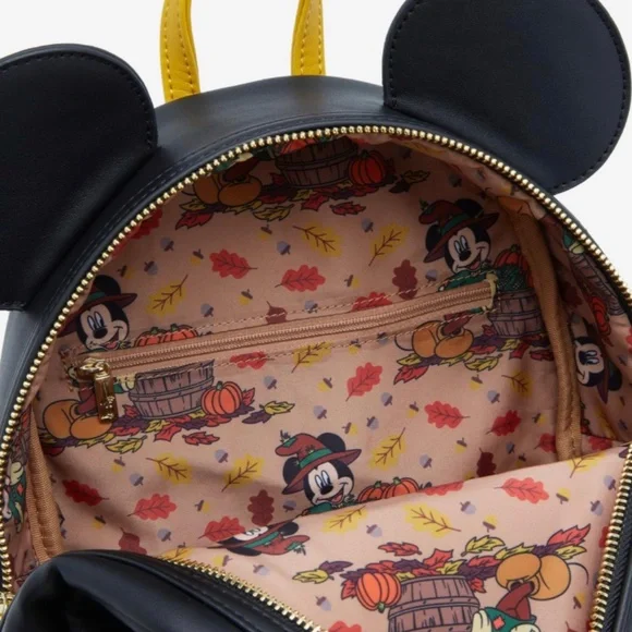 Loungefly Disney Mickey Mouse Scarecrow Mini Backpack